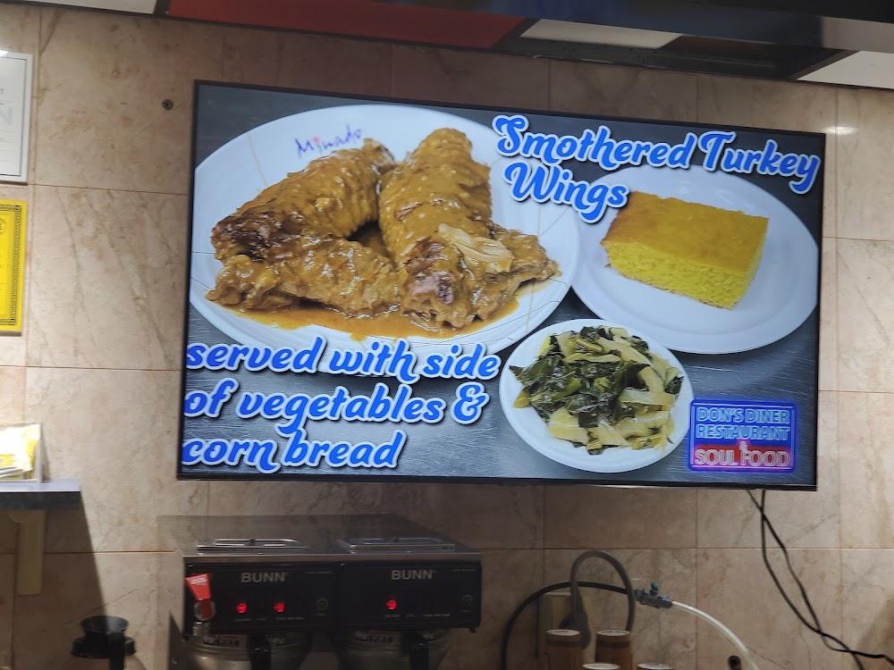 Dons Diner - Menu Scan 4
