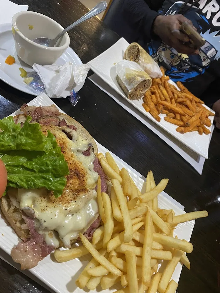Rueben Sandwich and Salad Dressing